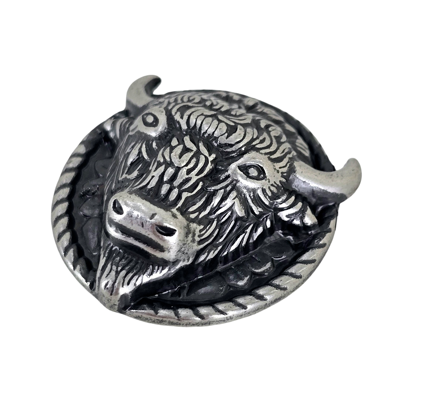 Western Concho Bison Büffel Wildrind Concha Nieten zum Schrauben 25 mm