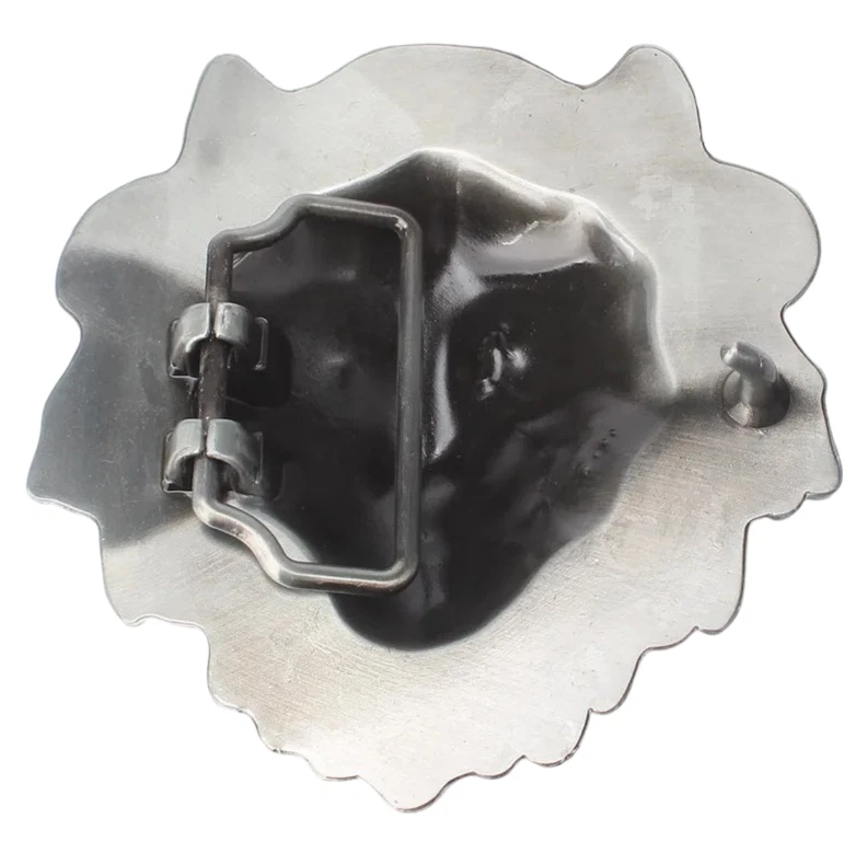 Gürtelschnalle Löwenkopf für Gürtel bis 4 cm Breite