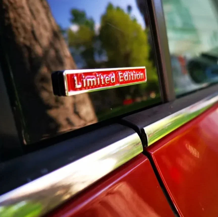 3D Metall Emblem „Limited Edition“ – Auto Aufkleber Logo Tuning