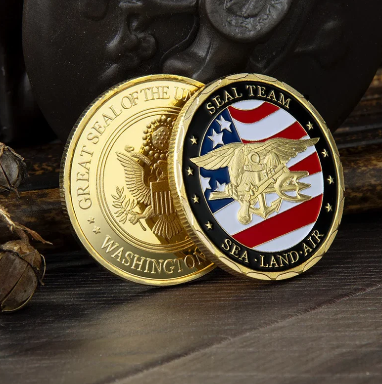 US Navy SEALs Challenge Coin