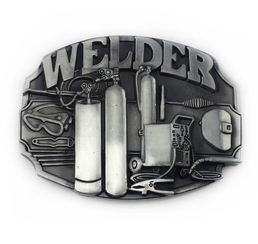 Gürtelschnalle Welder für Gürtel bis 4 cm Breite