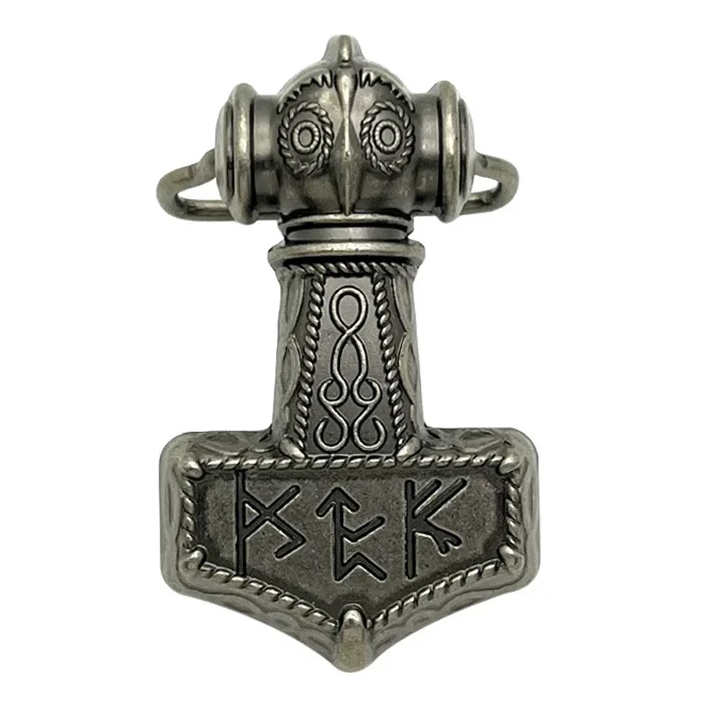 Gürtelschnalle Thors Hammer für Gürtel bis 4 cm Breite