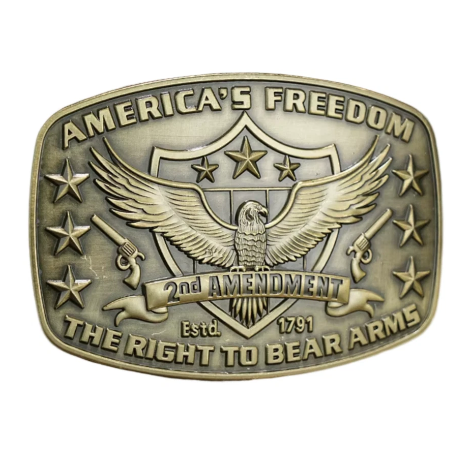 Gürtelschnalle America’s Freedom für Gürtel bis 4 cm Breite