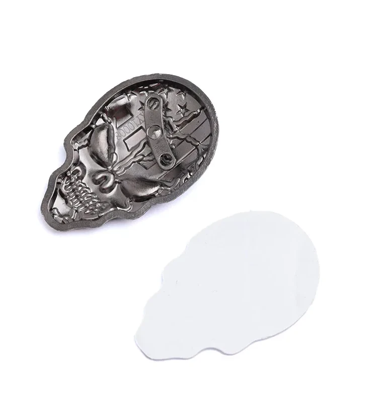 3D Metall Emblem „Punisher Skull“ – Auto Aufkleber Logo Tuning