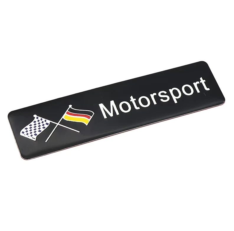 3D Motorsport Emblem „Racing Edition“ – Aufkleber Auto Metall