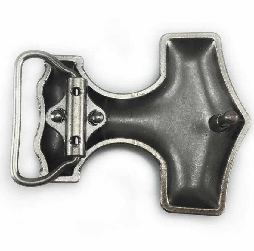 Gürtelschnalle Thor's Hammer für Gürtel bis 4 cm Breite