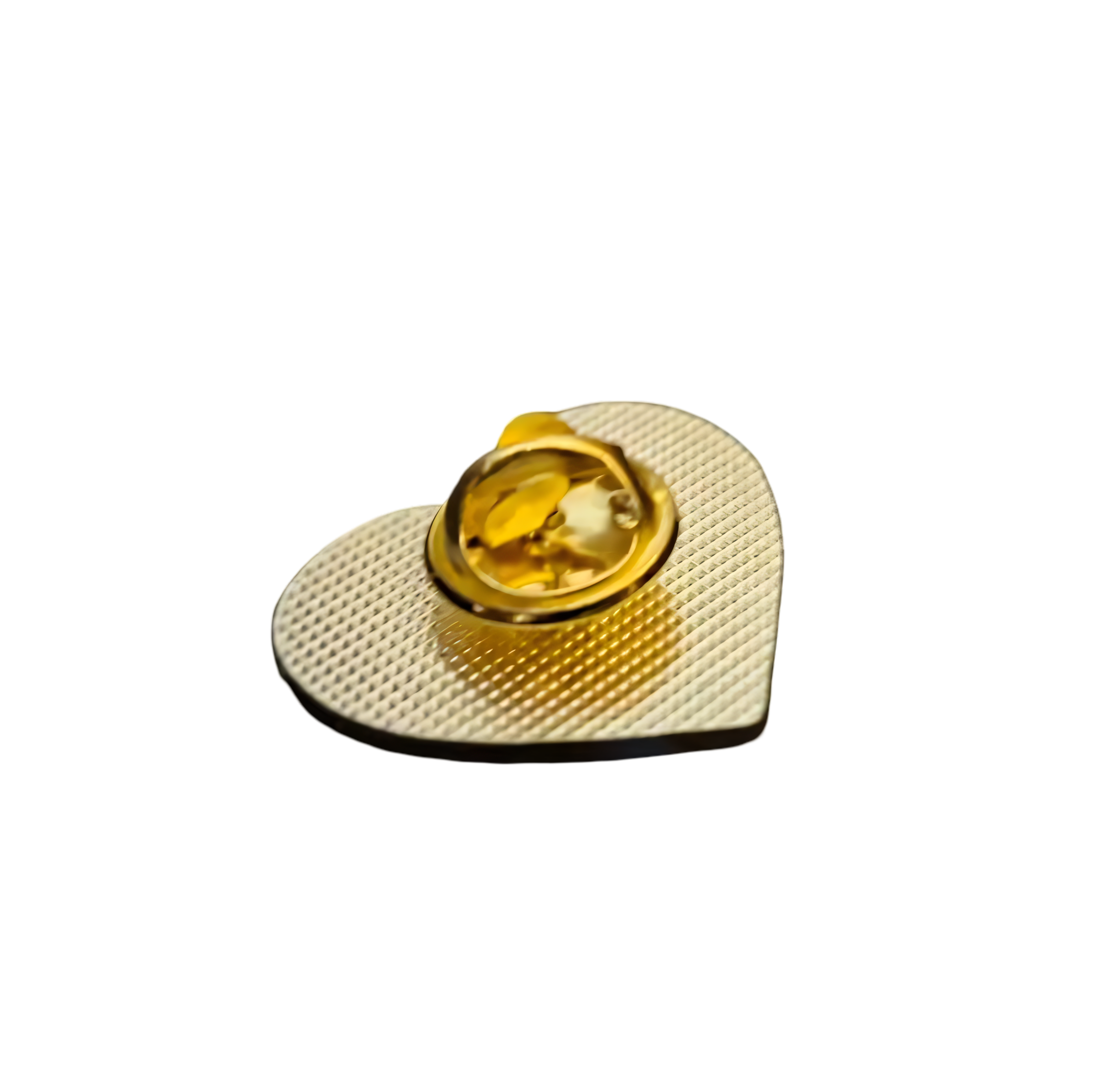 Herz-Anstecker Ukraine – Anstecknadel Blau Gelb Solidarität Gold-Optik