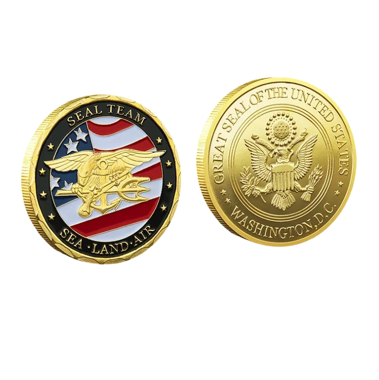 US Navy SEALs Challenge Coin