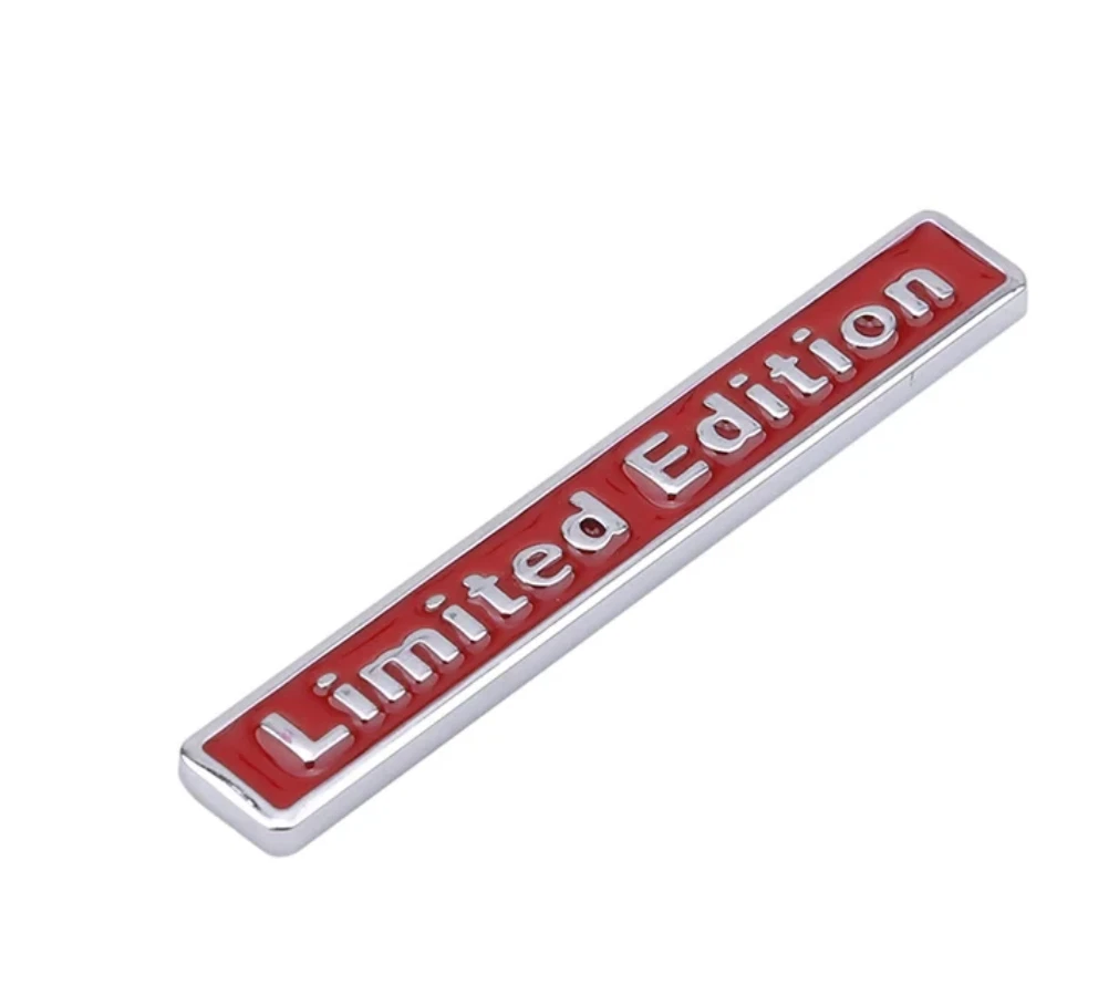 3D Metall Emblem „Limited Edition“ – Auto Aufkleber Logo Tuning