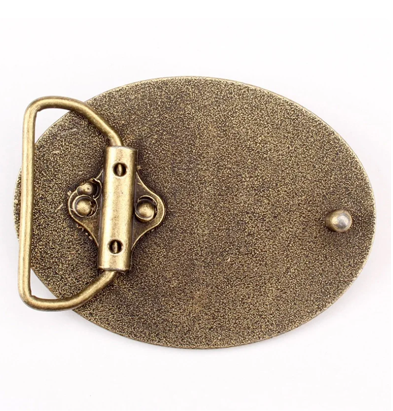 Gürtelschnalle Buckle Jagd für Gürtel bis 4 cm Metall Wildschwein Jäger Keiler