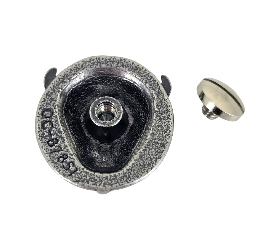 Western Concho Bison Büffel Wildrind Concha Nieten zum Schrauben 25 mm