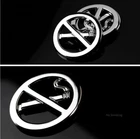 3D Metall Emblem „No Smoking“ – Auto Aufkleber Logo Tuning