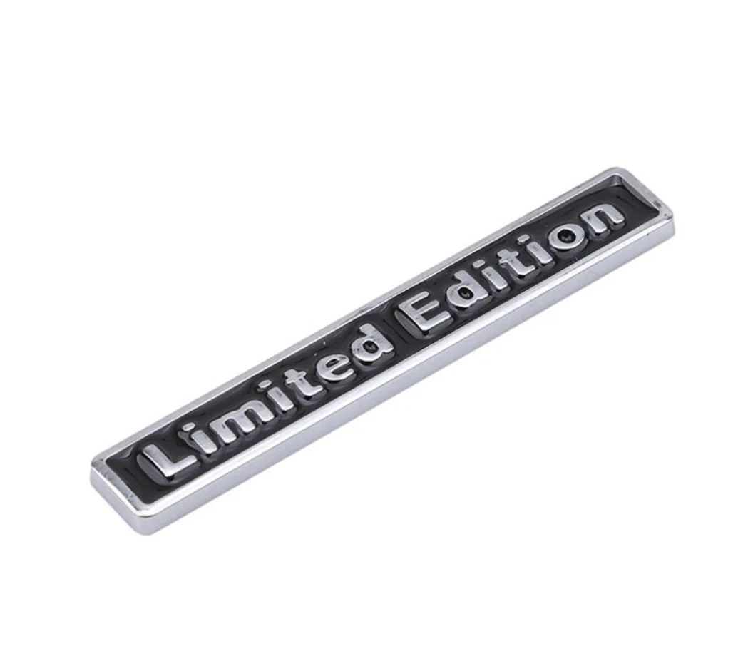 3D Metall Emblem „Limited Edition“ – Auto Aufkleber Logo Tuning