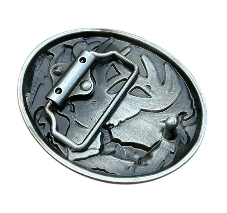 Gürtelschnalle Hirsch für Gürtel bis 4 cm Breite