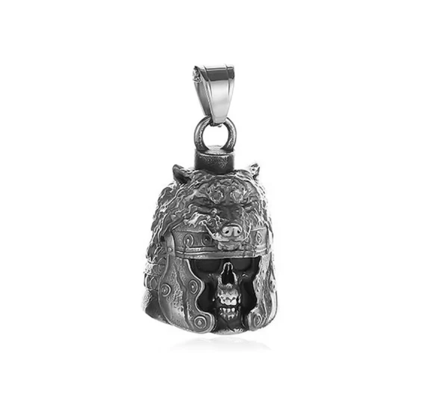 Biker Bell „Wolf-Warrior“ – Glücksbringer Motorrad Glocke