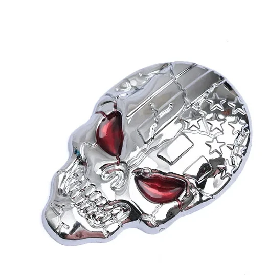 3D Metall Emblem „Punisher Skull“ – Auto Aufkleber Logo Tuning