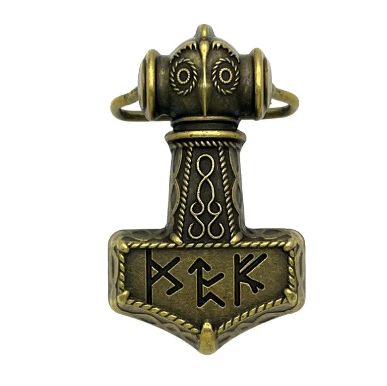 Gürtelschnalle Thors Hammer für Gürtel bis 4 cm Breite