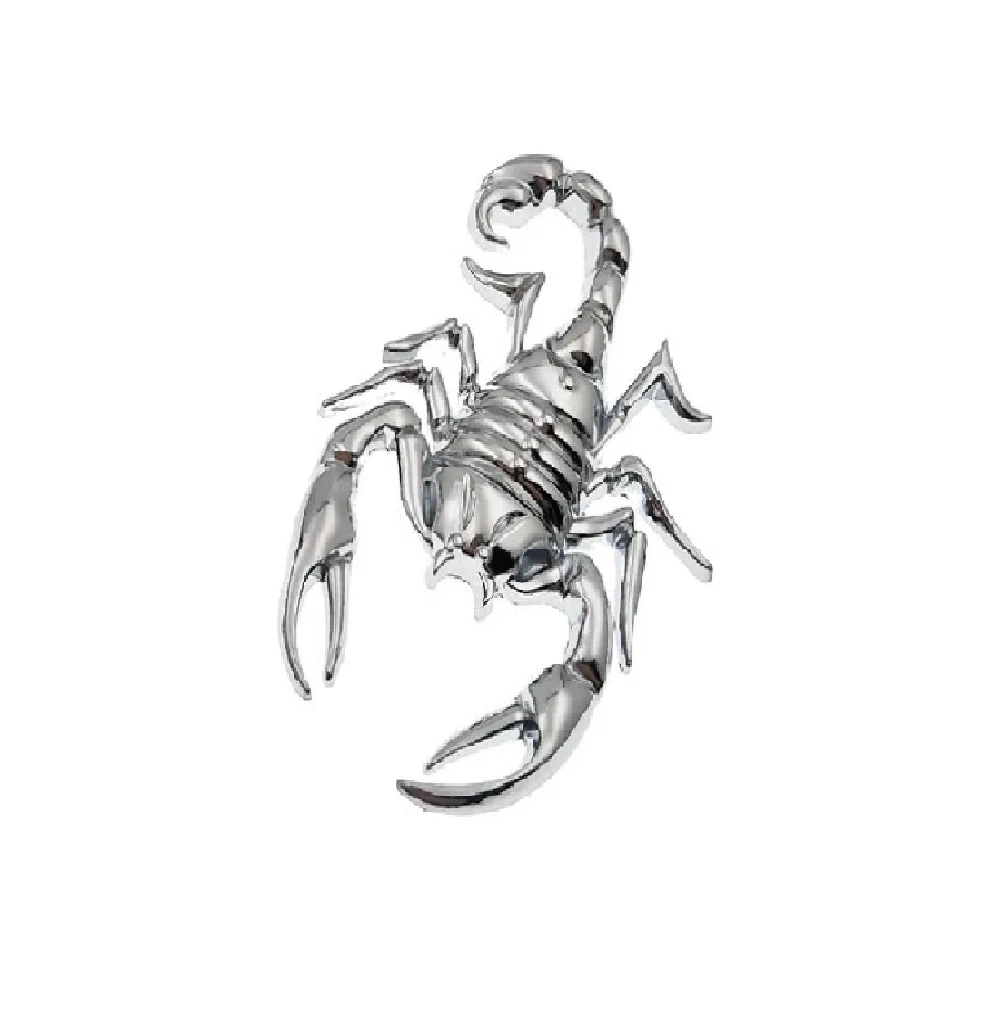 3D Metall Emblem „Skorpion“ – Auto Aufkleber Logo Tuning