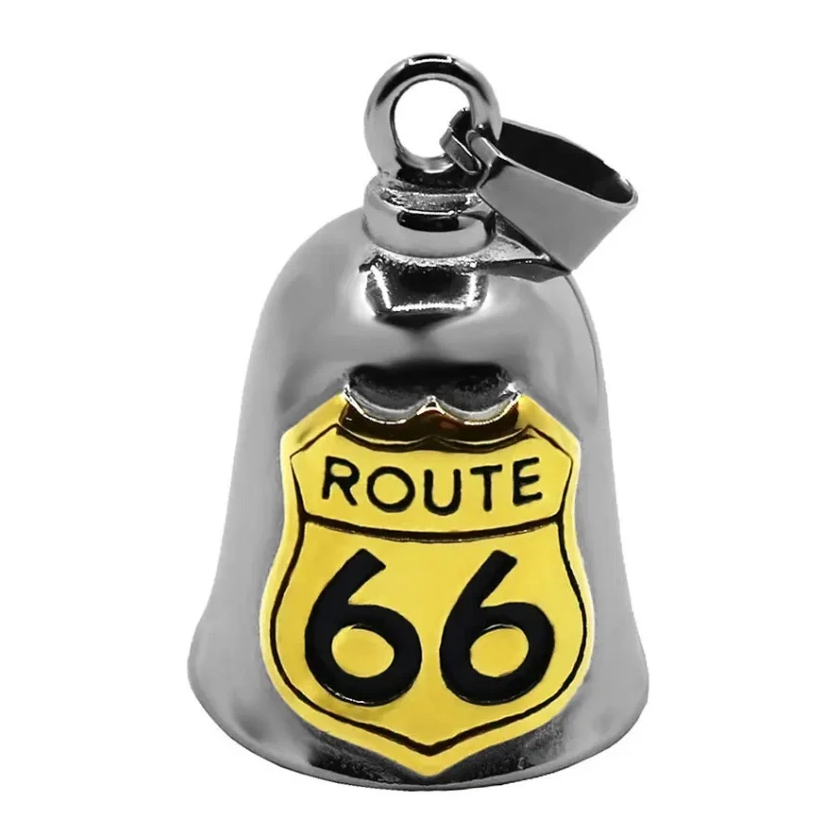 Biker Bell „Route 66“ – Glücksbringer Motorrad Glocke